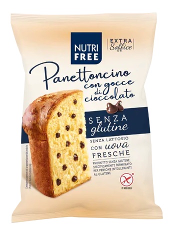 NUTRIFREE PANETTONCINO GOCCE DI CIOCCOLATO 100 G - Gruppofarmastore.it