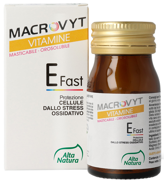 MACROVYT VITAMINA E 40 COMPRESSE FAST - Gruppofarmastore.it