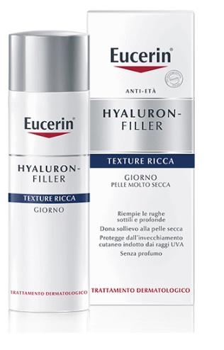 EUCERIN HYALURON-FILLER TEXTURE RICCA GIORNO 50 ML - Gruppofarmastore.it