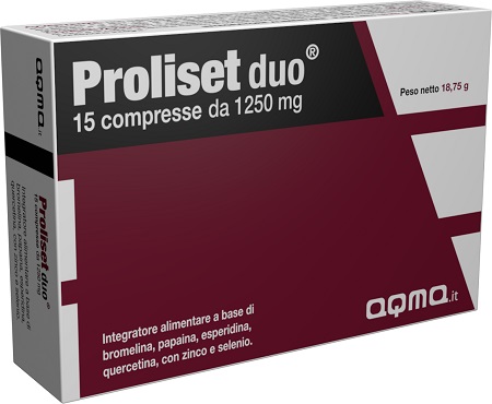 PROLISET DUO 15 COMPRESSE - Gruppofarmastore.it