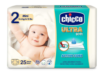 CHICCO PANNOLINO ULTRA CHICCHO MINI 25 X 10 - Gruppofarmastore.it