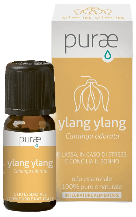 PURAE OLIO ESSENZIALE YLANG YLANG FIORI 10 ML - Gruppofarmastore.it