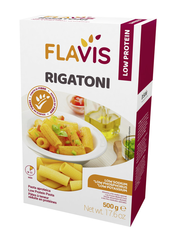 FLAVIS RIGATONI APROTEICI 500 G - Gruppofarmastore.it