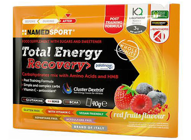 TOTAL ENERGY RECOVERY RED FRUITS 40 G - Gruppofarmastore.it
