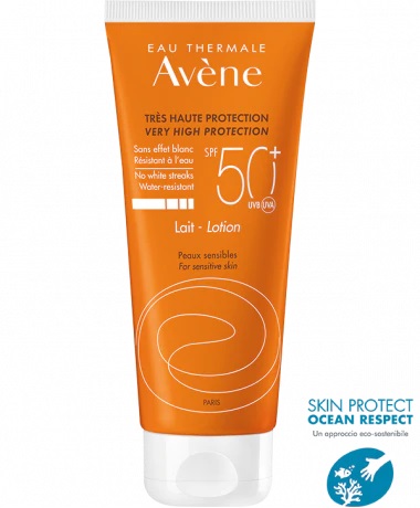 EAU THERMALE AVENE SOLARE LATTE SPF50+ 100 ML NUOVA FORMULA - Gruppofarmastore.it