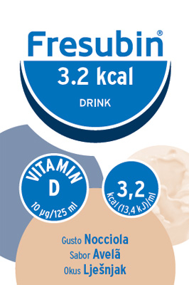 FRESUBIN 3,2 KCAL DRINK NOCCIOLA 4 X 125 ML - Gruppofarmastore.it