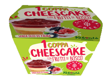 KEBONTA' COPPA CHEESECAKE FRUTTI DI BOSCO 100 G - Gruppofarmastore.it