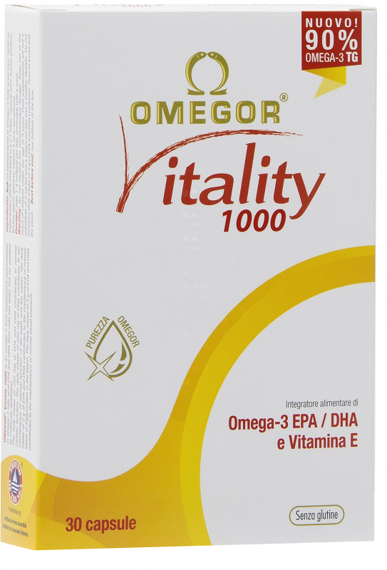 OMEGOR VITALITY 1000 30 CAPSULE MOLLI - Gruppofarmastore.it