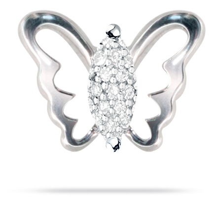 ORECCHINO FARFALLA C/CRISTALLO - Gruppofarmastore.it