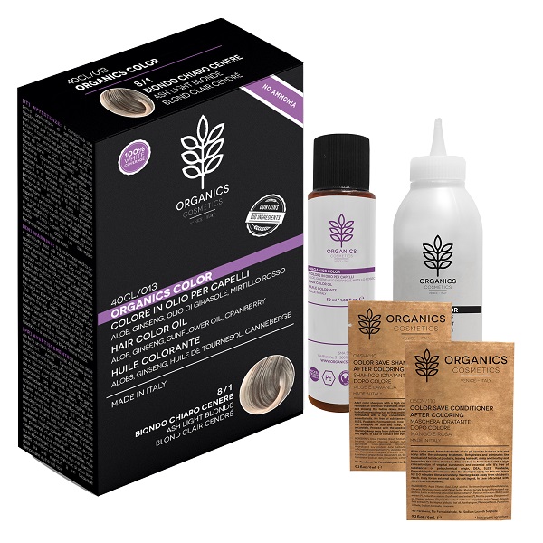 ORGANICS PHARM ORGANICS COLOR 8/1 BIONDO CHIARO CENERE - Gruppofarmastore.it
