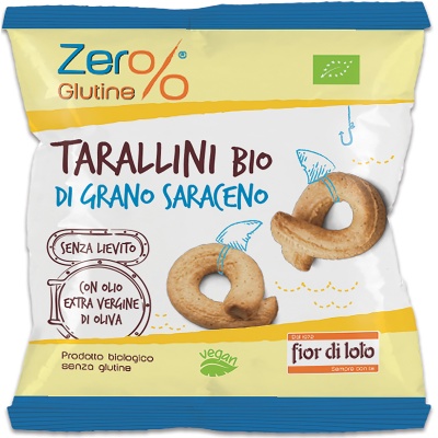 ZER% GLUTINE TARALLINI DI GRANO SARACENO 30 G - Gruppofarmastore.it