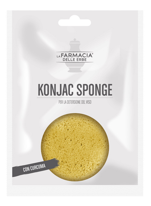 FDE KONJAC SPONGE CURCUMA 1 PEZZO - Gruppofarmastore.it