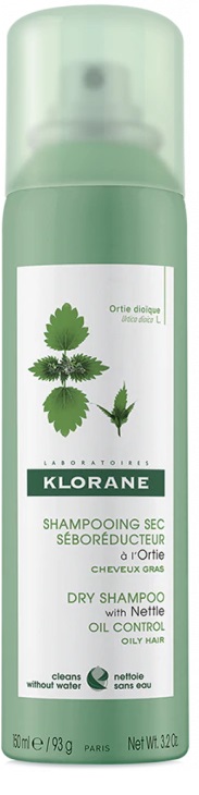 KLORANE SHAMPOO SECCO SEBORIDUTTORE ALL'ORTICA 150 ML - Gruppofarmastore.it