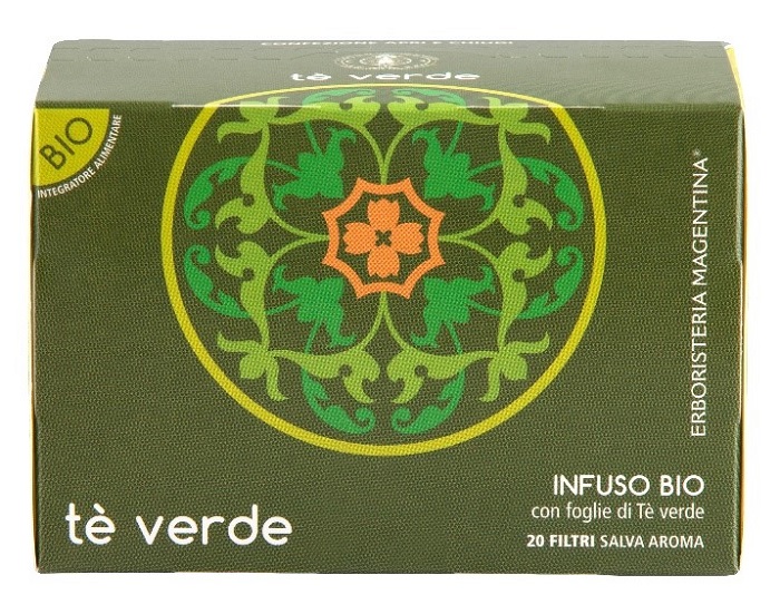 TE' VERDE INFUSOBIO 20 FILTRI 30 G - Gruppofarmastore.it