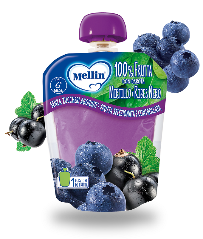 MELLIN 100% MIRTILLO RIBES 90 G - Gruppofarmastore.it