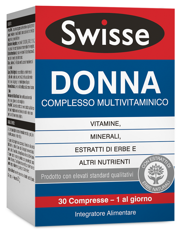 SWISSE MULTIVITAMINICO DONNA 30 COMPRESSE - Gruppofarmastore.it