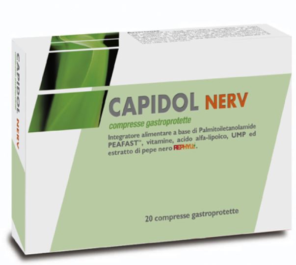 CAPIDOL NERV 20 COMPRESSE GASTROPROTETTE - Gruppofarmastore.it