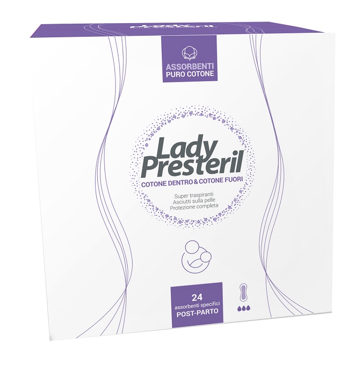 LADY PRESTERIL POSTPARTO 24 PEZZI - Gruppofarmastore.it