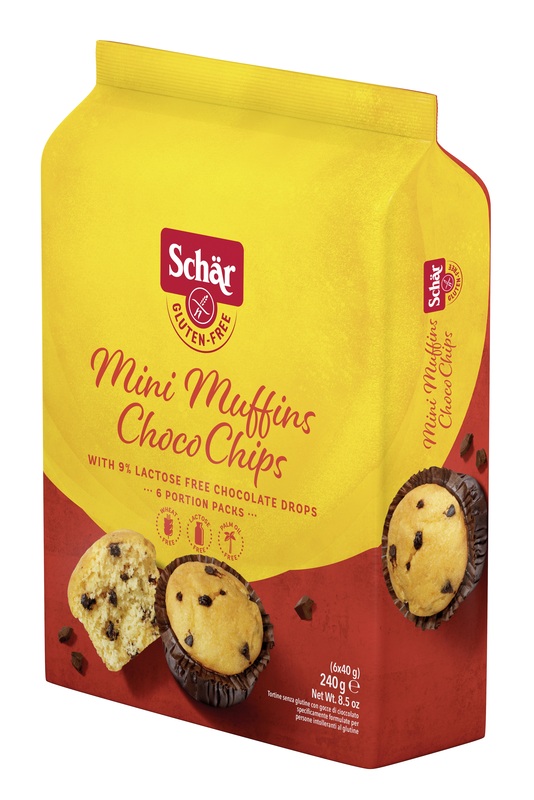 SCHAR MINI MUFFIN CHOCO CHIPS 240 G - Gruppofarmastore.it