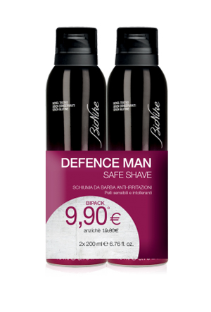 DEFENCE MAN BIPACK SCHIUMA BARBA 2 X 200 ML - Gruppofarmastore.it