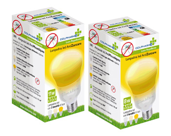 COLPHARMA LAMPADINA LED ANTIZANZARA 8 WATT - Gruppofarmastore.it