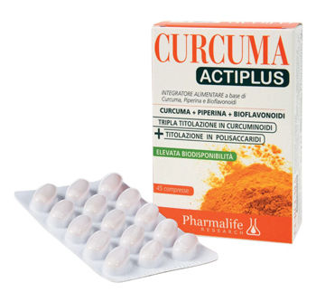 CURCUMA ACTIPLUS 45 COMPRESSE - Gruppofarmastore.it