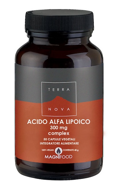 TERRANOVA ACIDO ALFA LIPOICO 300MG COMPLEX 50 CAPSULE - Gruppofarmastore.it