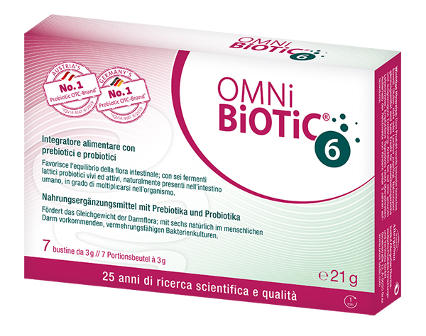 OMNI BIOTIC 6 POLVERE 7 BUSTINE DA 3 G - Gruppofarmastore.it