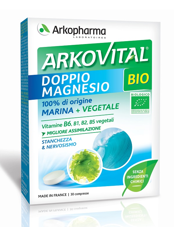 ARKOVITAL DOPPIO MAGNESIO BIO 30 COMPRESSE - Gruppofarmastore.it