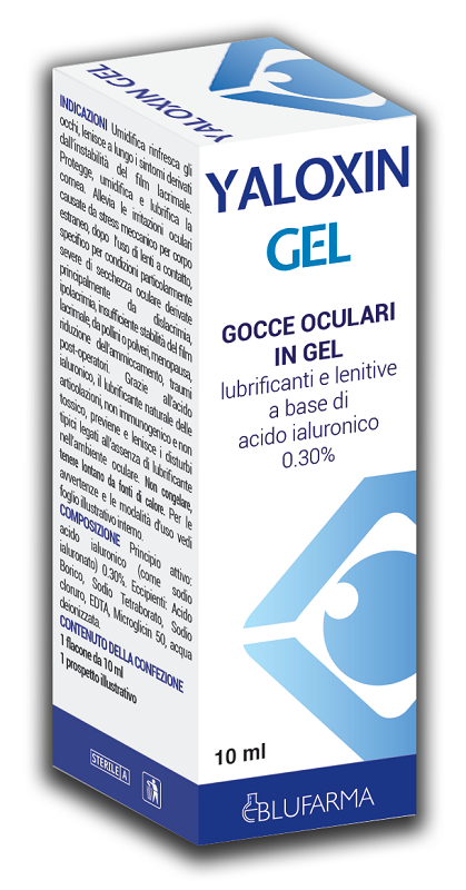 YALOXIN GEL OCULARE ACIDO IALURONICO 0,30% 10 ML - Gruppofarmastore.it
