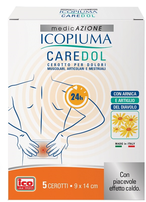 ICOPIUMA CAREDOL CEROTTO DOL RETTANGOLARE 5 PEZZI - Gruppofarmastore.it