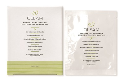 OLEAM MASCHERA VISO ILLUMINANTE EFFETTO LIFTING 6 PEZZI - Gruppofarmastore.it