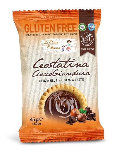 IL PANE DI ANNA CROSTATINA CIOCCOGIANDUIA SENZA LATTE 45 G - Gruppofarmastore.it