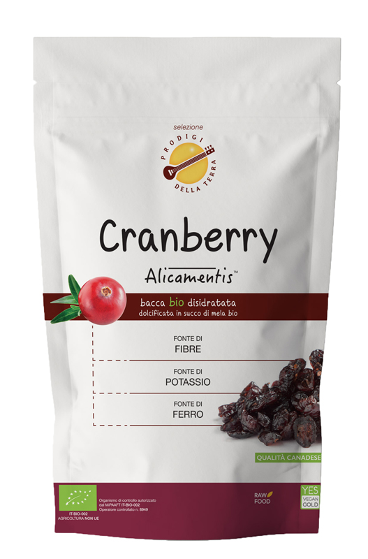 CRANBERRY BIO 220 G ALICAMENTIS - Gruppofarmastore.it