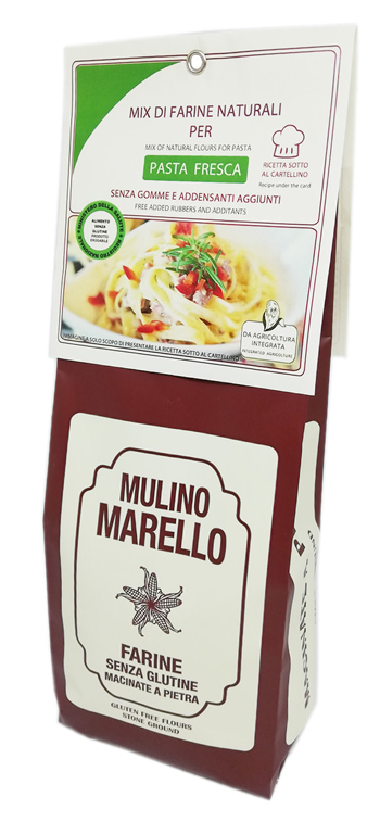 MIX DI FARINE NATURALI PER PASTA FRESCA 500 G - Gruppofarmastore.it