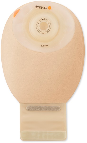 DANSAC NOVALIFE TRE 1 SACCA APERTA OPACA SOFTCONVEX MAXI PER ILEOSTOMIA CON FINESTRA RITAGLIABILE 15-34MM 540 ML 10 PEZZI - Gruppofarmastore.it