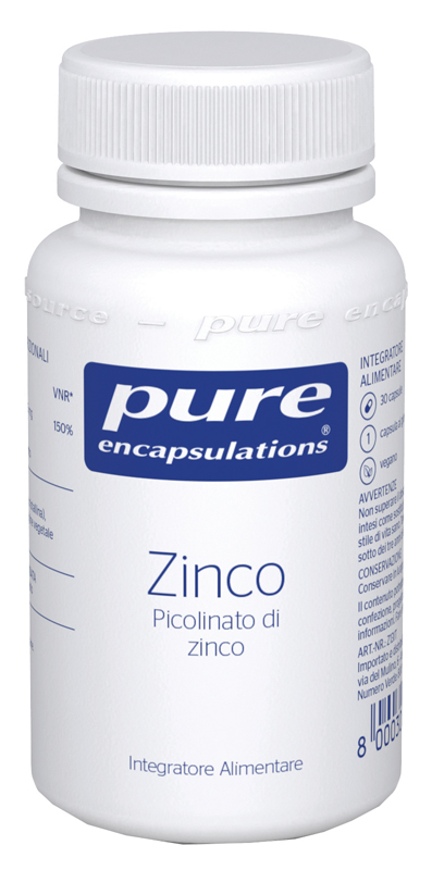 PURE ENCAPSULATIONS ZINCO 30 CAPSULE - Gruppofarmastore.it