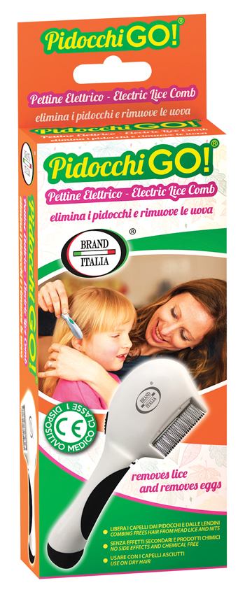 PETTINE ELETTRICO PIDOCCHI GO - Gruppofarmastore.it
