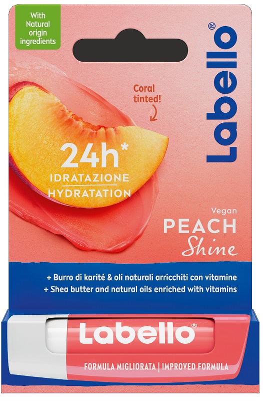 LABELLO PEACH SHINE 5 G - Gruppofarmastore.it