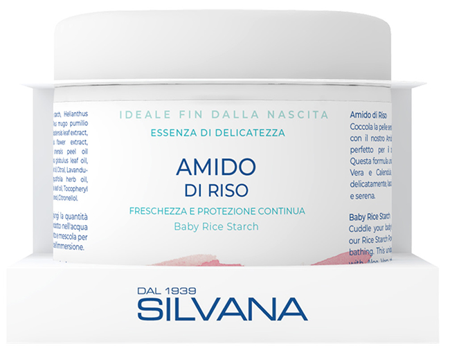 SILVANA AMIDO DI RISO COCCOLE CON ALOE VERA E CALENDULA 200 G - Gruppofarmastore.it