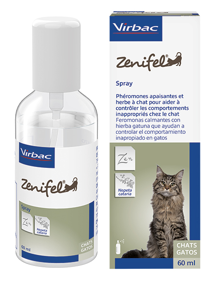 ZENIFEL SPRAY FEROMONI CALMANTI GATTO 60 ML - Gruppofarmastore.it