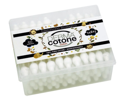 DERMACOTONE COTTON FIOC BABY 60 PEZZI - Gruppofarmastore.it