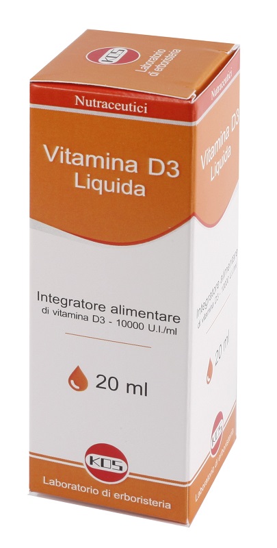 VITAMINA D LIQUIDA 20 ML 10000UI/ML - Gruppofarmastore.it