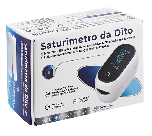 SATURIMETRO PROFESSIONAL 1 PEZZO MEDICARE - Gruppofarmastore.it