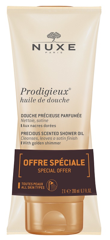 NUXE DUO OLIO DOCCIA PRODIGIEUX 2X200 ML - Gruppofarmastore.it