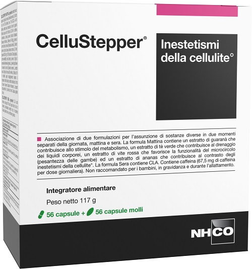 NHCO CELLUSTEPPER 56 CAPSULE GREENCAPS + 56 CAPSULE MOLLI - Gruppofarmastore.it
