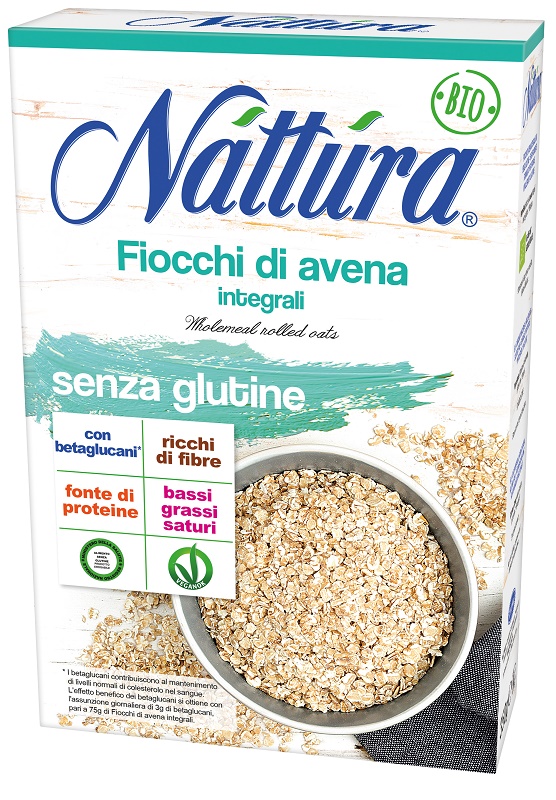 NATTURA FIOCCHI DI AVENA INTEGRALI BIO 350 G - Gruppofarmastore.it