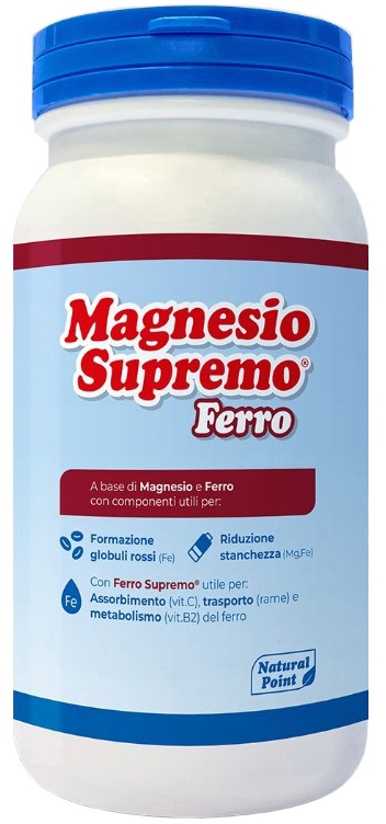 MAGNESIO SUPREMO FERRO 150 G - Gruppofarmastore.it