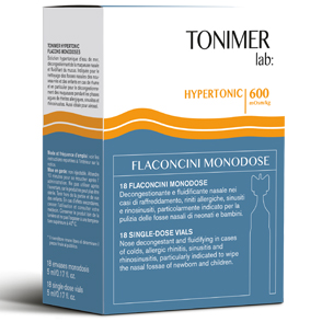 TONIMER LAB HYPERTONIC 18 FLACONCINI DA 5 ML MONODOSE SPECIAL PRICE - Gruppofarmastore.it
