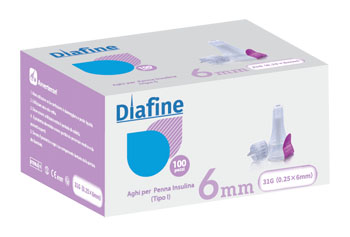 AGO PUNGIDITO PER INSULINA DIAFINE 31GX6MM 100 PEZZI - Gruppofarmastore.it